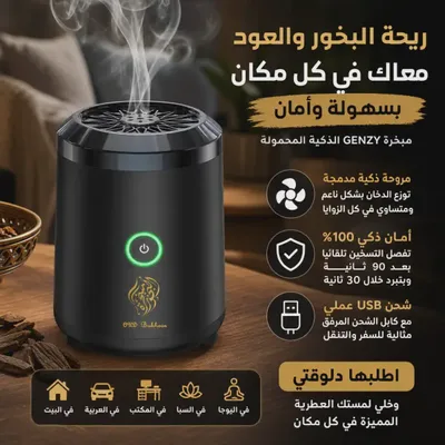 مبخرة الذكية المحمولة القابلة للشحن